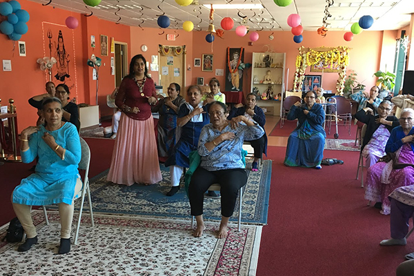 Yoga At the Adult Day Care
